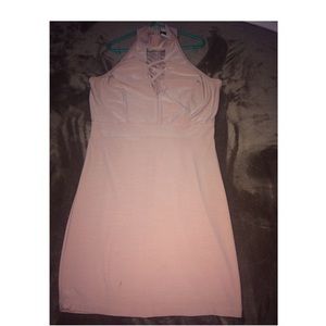 Body on Peachy Pink Dress